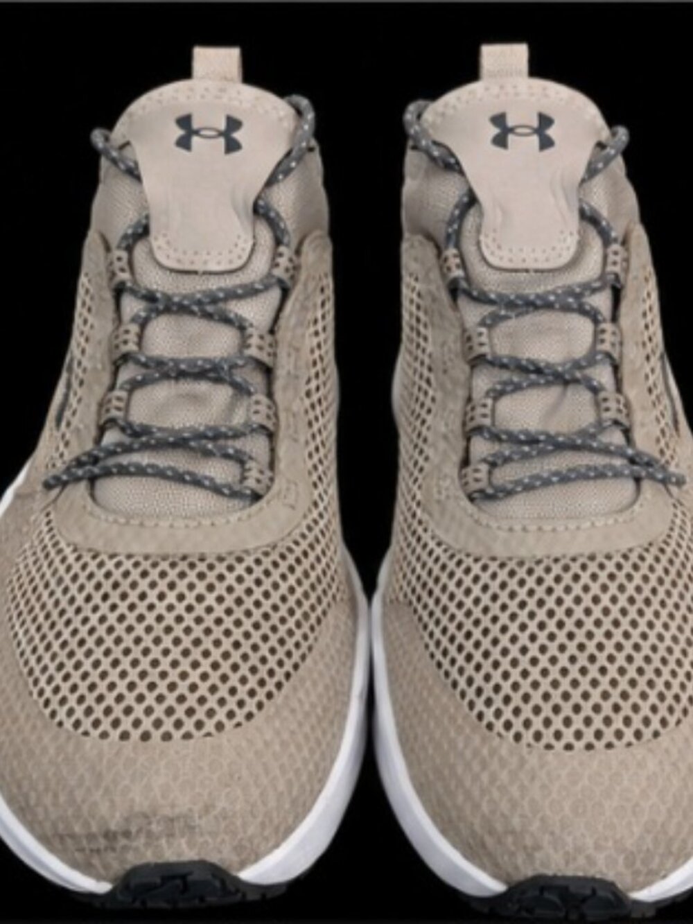 UNDER ARMOR CHARGED ENGAGE RUNNING SHOE - MENS - SIZE 12 - TAN